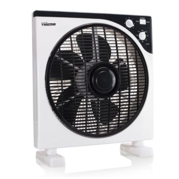 Fertraso Boxventilator mit 30 cm, Timer und rotierendem Frontgitter