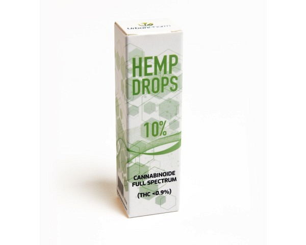 Hempdrops, 10% - Urban Pharm