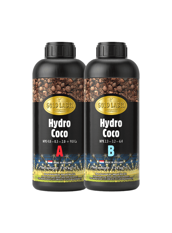 Gold Label - Hydro Coco A&B, 1ltr. Gold Label - Hydro Coco A&B, 1ltr.