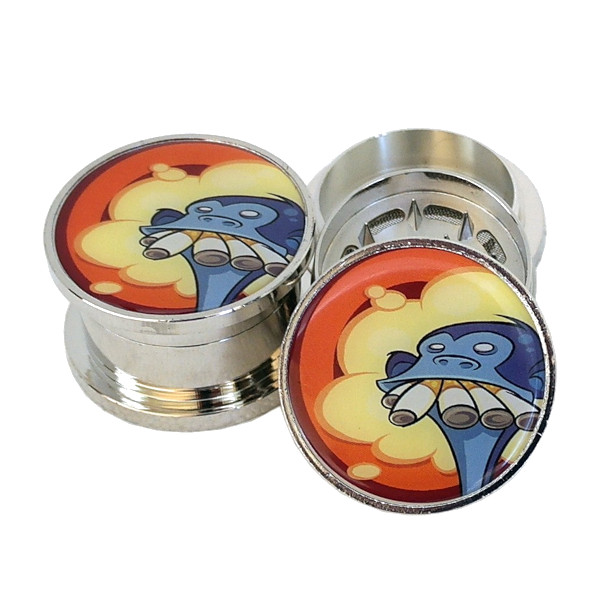 BUDDY Metall Grinder, 3 Part - Monkey BUDDY Metall Grinder, 3 Part - Monkey