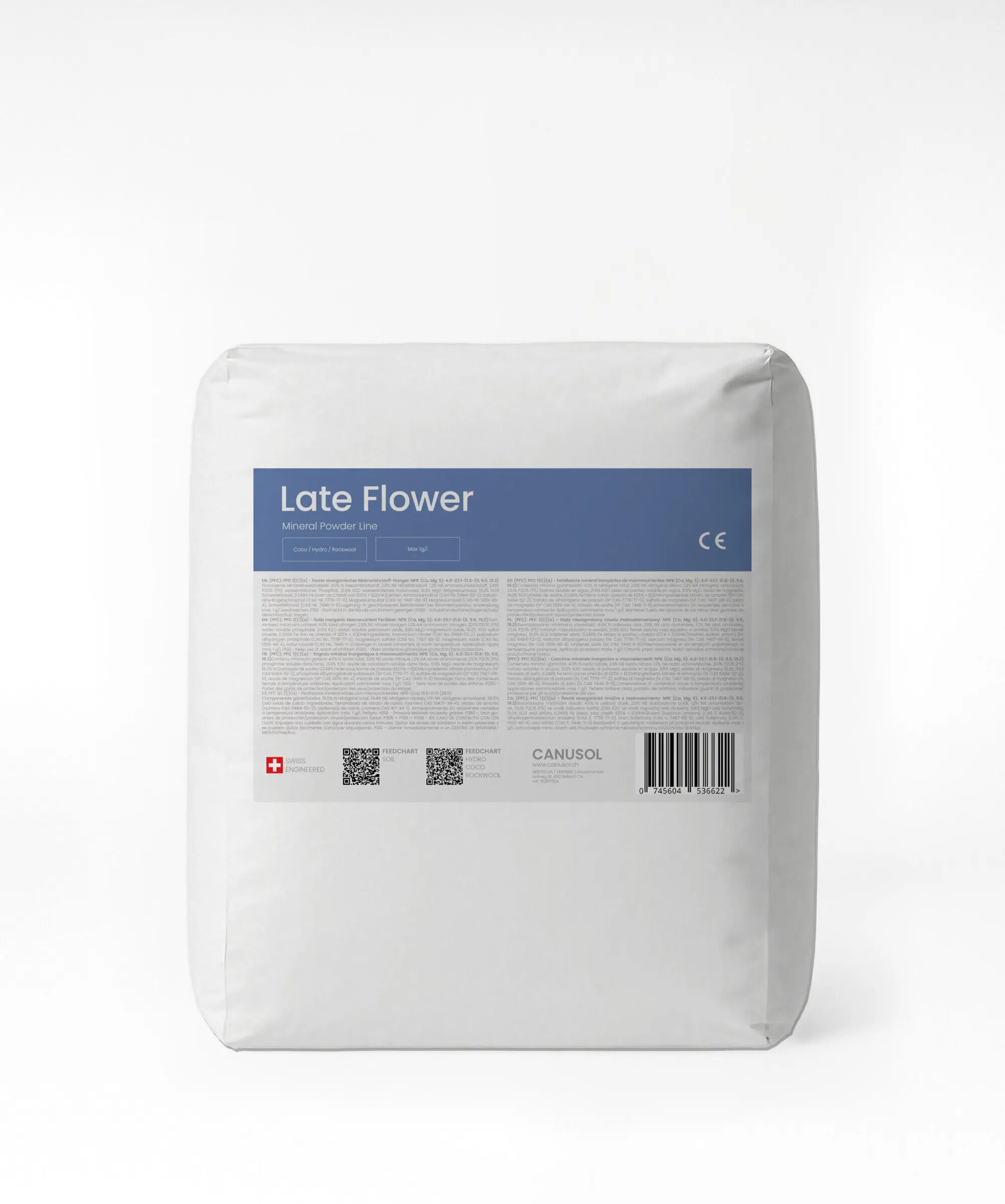 Canusol - Late Flower Liquid, 5ltr.
