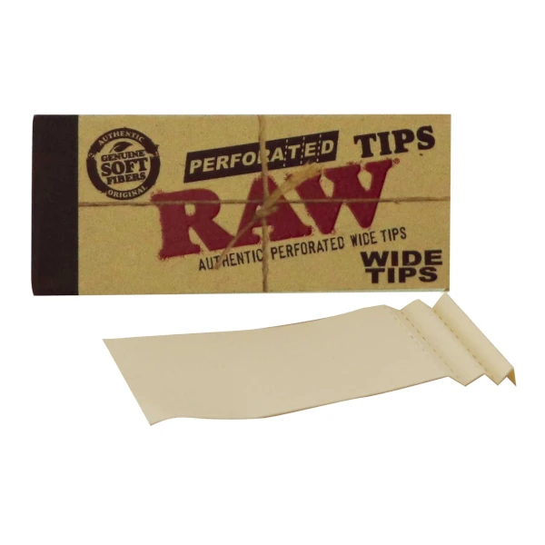 RAW - Wide Filter Tips, perforiert RAW - Wide Filter Tips, perforiert