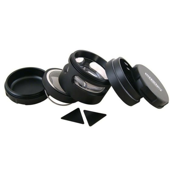 Hammercraft - Grinder mit durchsichtigem Deckel, 4 Part Hammercraft - Grinder mit durchsichtigem Deckel, 4 Part