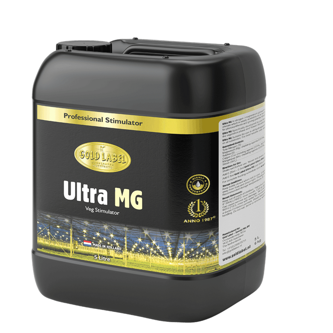 Gold Label - Ultra MG, 5ltr. Gold Label - Ultra MG, 5ltr.