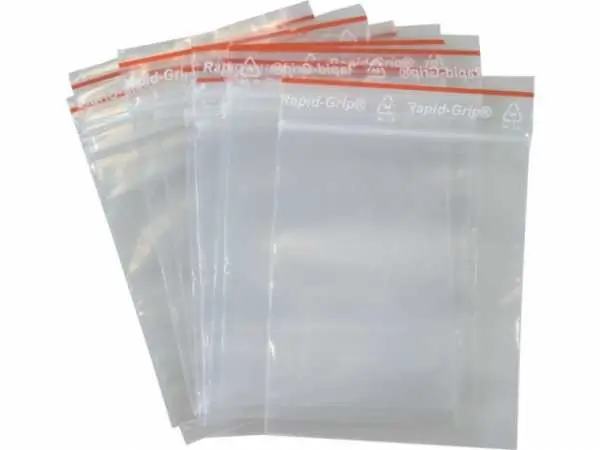 Druckverschlussbeutel, 160x220mm (Grips)  Druckverschlussbeutel, 160x220mm (Grips)