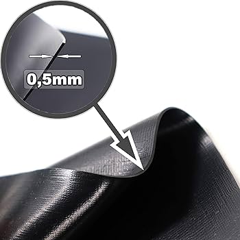 Teichfolie, 6m Breite - 0.5mm Dicke  Teichfolie, 6m Breite - 0.5mm Dicke