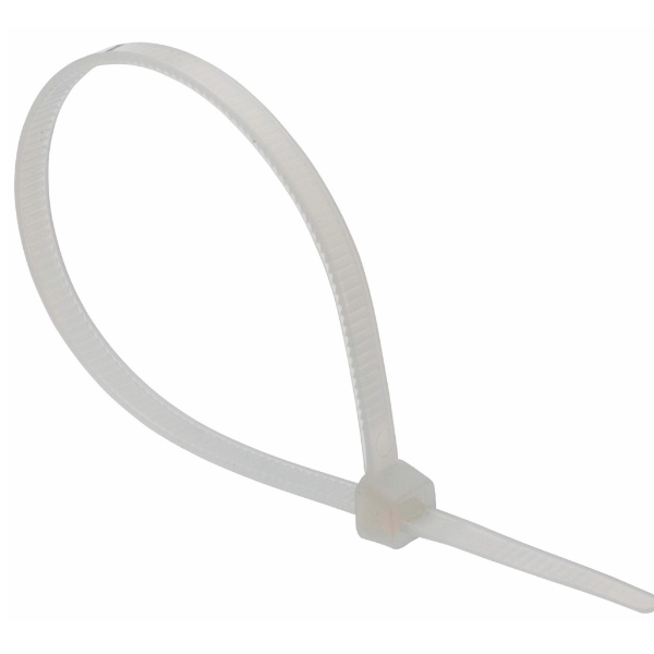 Kabelbinder weiss - 2.6x200mm, 100st