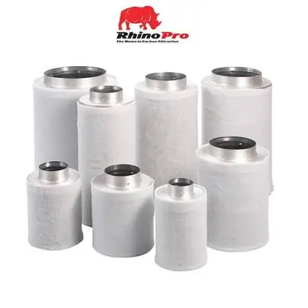 Rhino Filter – Pro Aktivkohlefilter, 1420 m³/h, Ø 250 mm