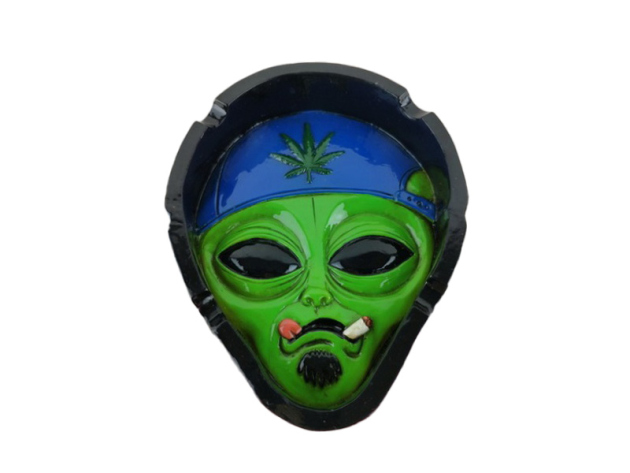 Aschenbecher - Urban Alien, 11,5 x 10 x 2,3 cm Aschenbecher - Urban Alien, 11,5 x 10 x 2,3 cm