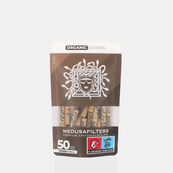 Medusa - Organic hybrid Aktivkohlefilter, 50 Stk. Medusa - Organic hybrid Aktivkohlefilter, 50 Stk.