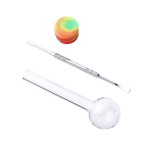 Glas Ölpfeife Set, Geschenkset Glas Ölpfeife Set, Geschenkset