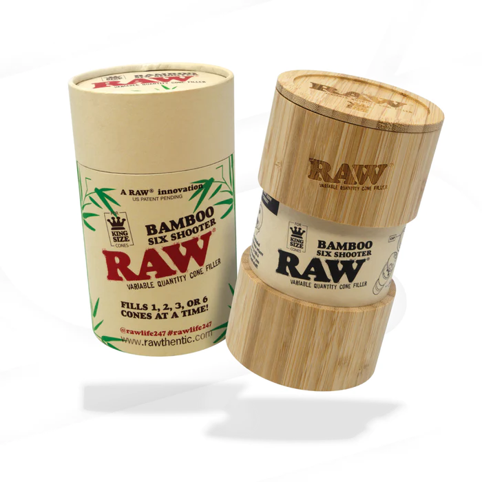 RAW- Bamboo Six Shooter, King Size RAW- Bamboo Six Shooter, King Size