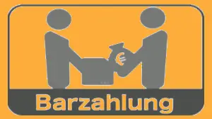 Barzahlung im Shop