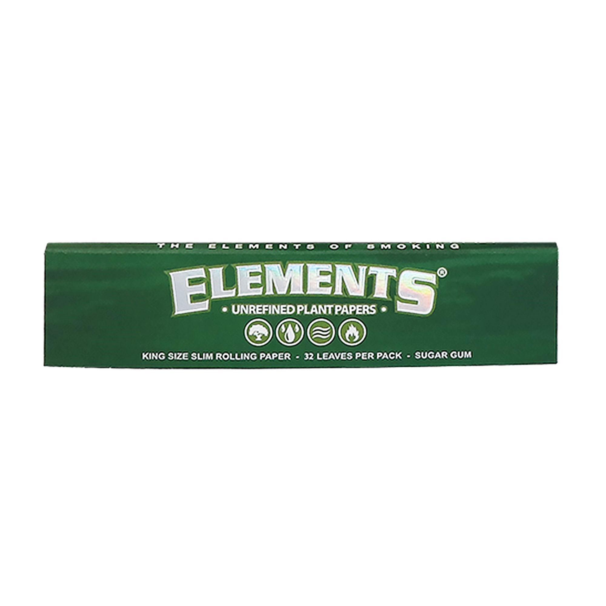 Elements - Unrefined Plant Papers, King Size Slim  Elements - Unrefined Plant Papers, King Size Slim