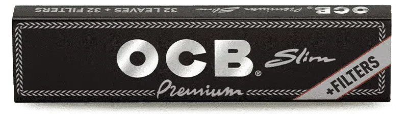 OCB, Schwarz Premium + Filter - Slim 