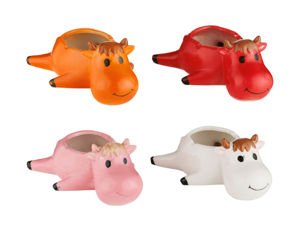 Aschenbecher - Kuh, 17,5 x 12,5 x 7,3 cm Aschenbecher - Kuh, 17,5 x 12,5 x 7,3 cm