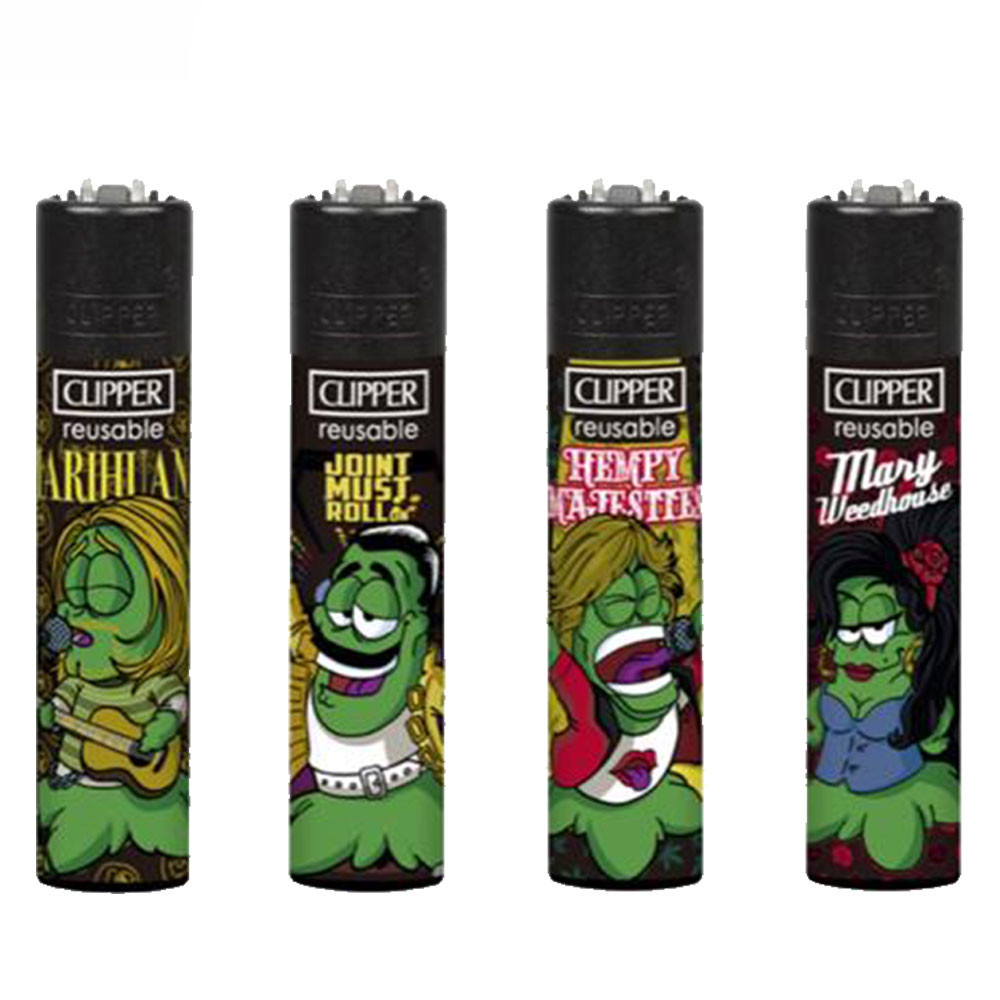 Clipper Feuerzeug - Hemp Rock Slogan Clipper Feuerzeug - Hemp Rock Slogan