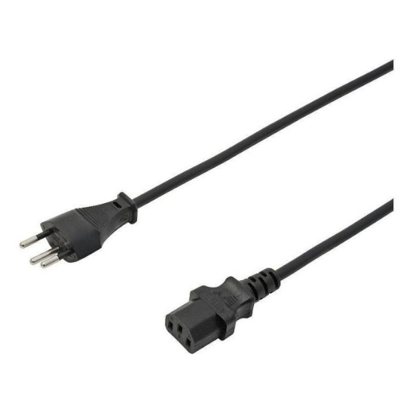 Apparatezuleitungkabel 3m Schwarz (T12/IEC-C13) Apparatezuleitungkabel 3m Schwarz (T12/IEC-C13)