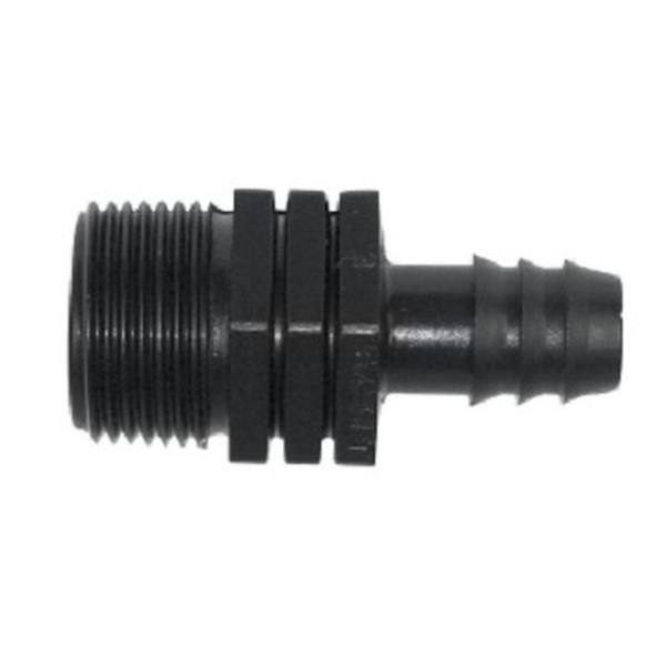 Übergang-Schraubverbindung PE 25mm x 1" AG Übergang-Schraubverbindung PE 25mm x 1" AG