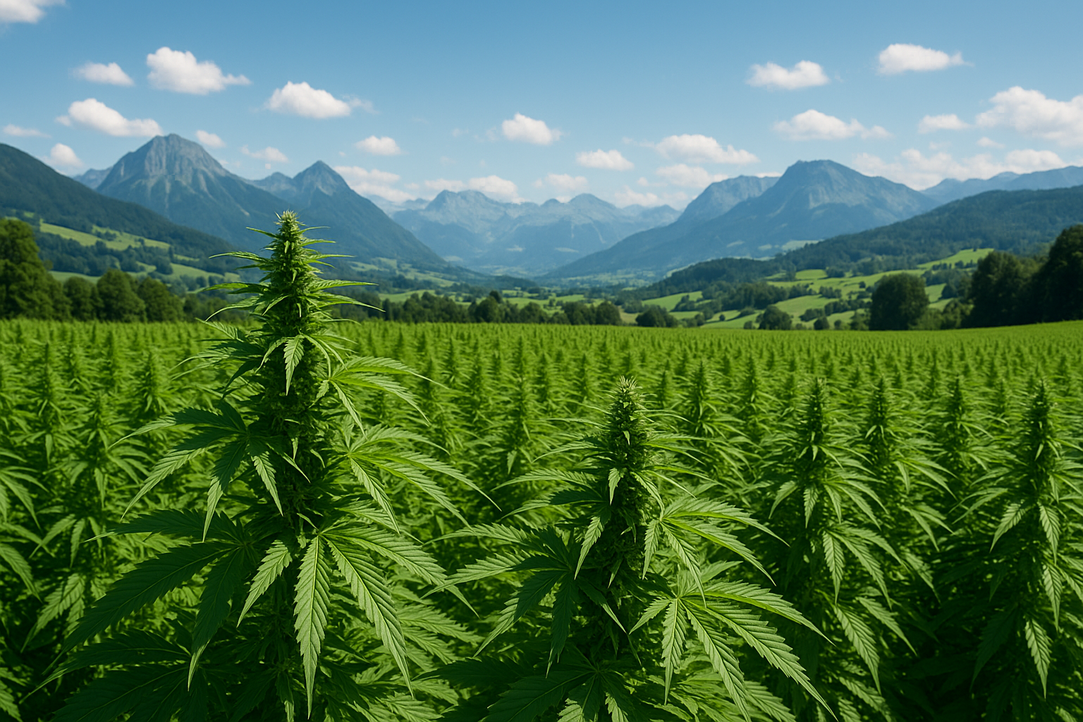 Nachkriegszeit und Hanfprohibition, Symbolbild Schweiz