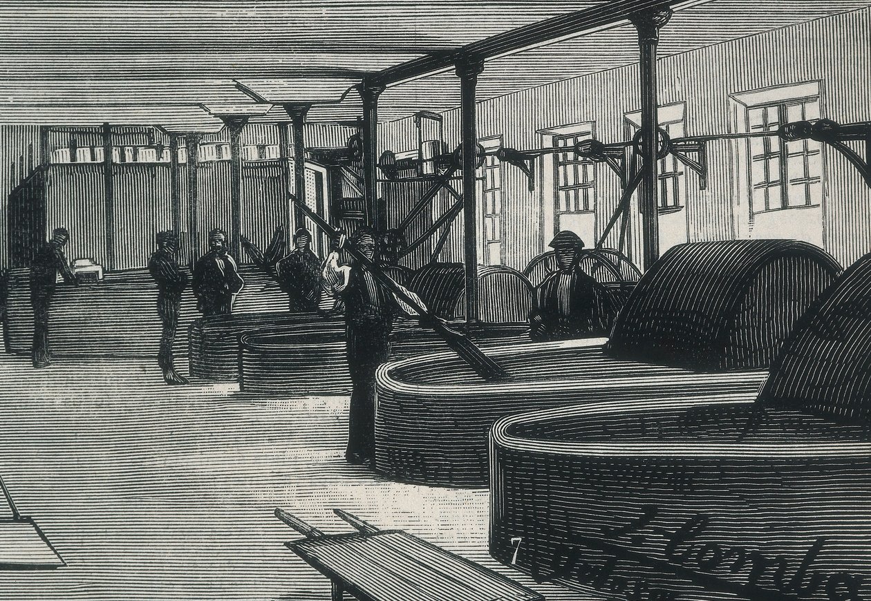 Papierherstellung in Spanien Papierherstellung in Spanien