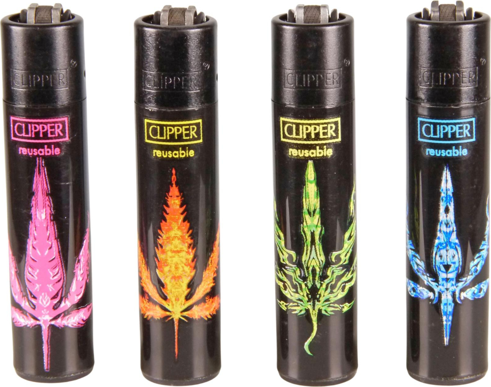 Clipper Feuerzeug - Fire Leaf