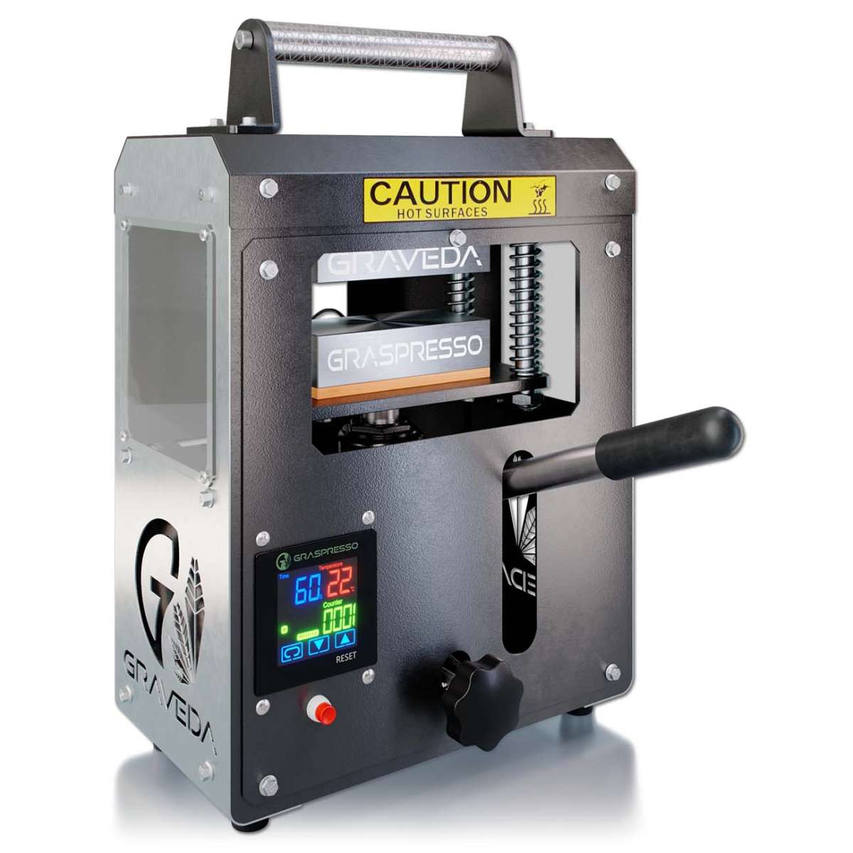 GRAVEDA - Graspresso Rosin Presse, 5T GRAVEDA - Graspresso Rosin Presse, 5T